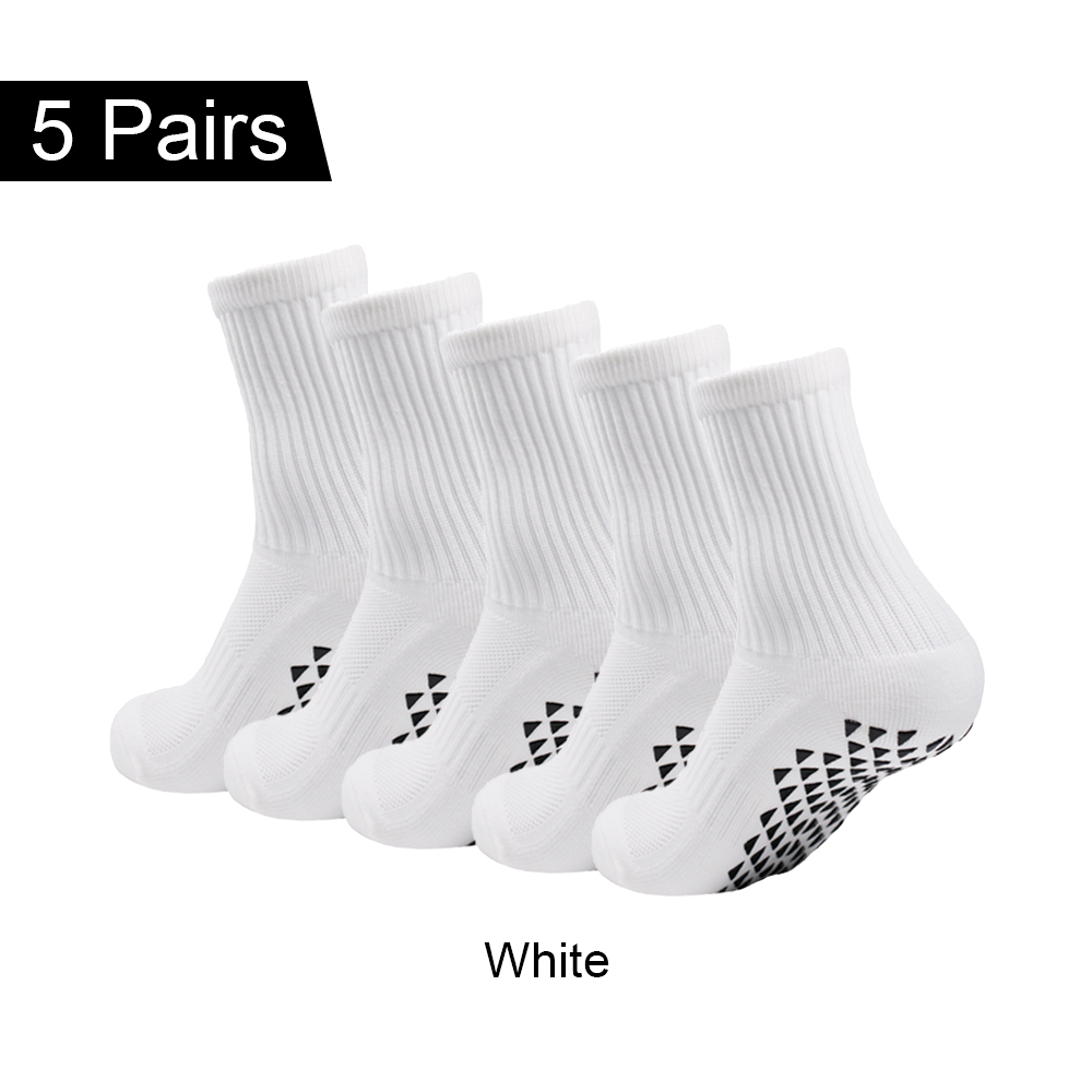 Ankle Support Badminton - 5 Pairs Tennis Socks Football Socks