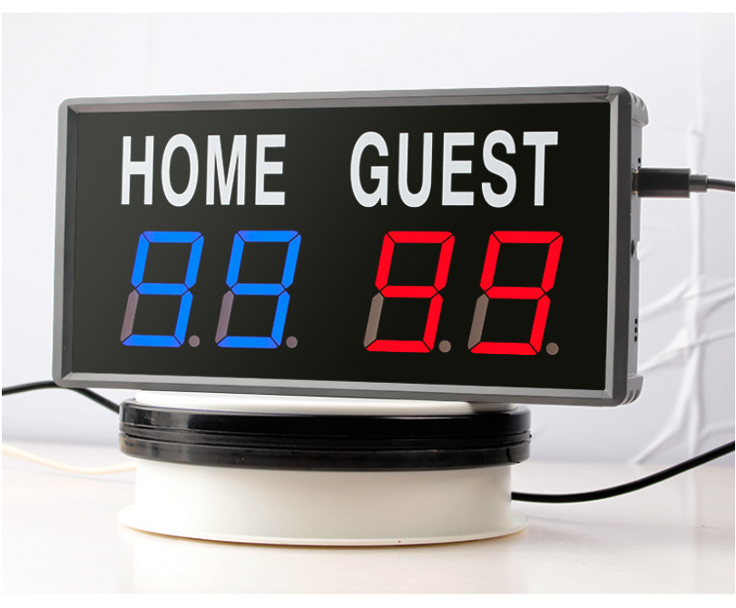 4-digit LED Electronic HOME GU - Scoreboard Digital ulasan dan harga