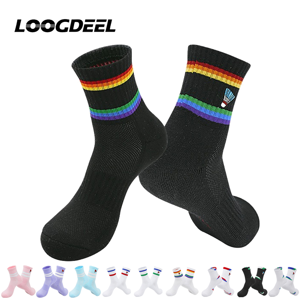 Loogdeel Cotton Non-slip Breat - Ankle Support Badminton ulasan dan harga