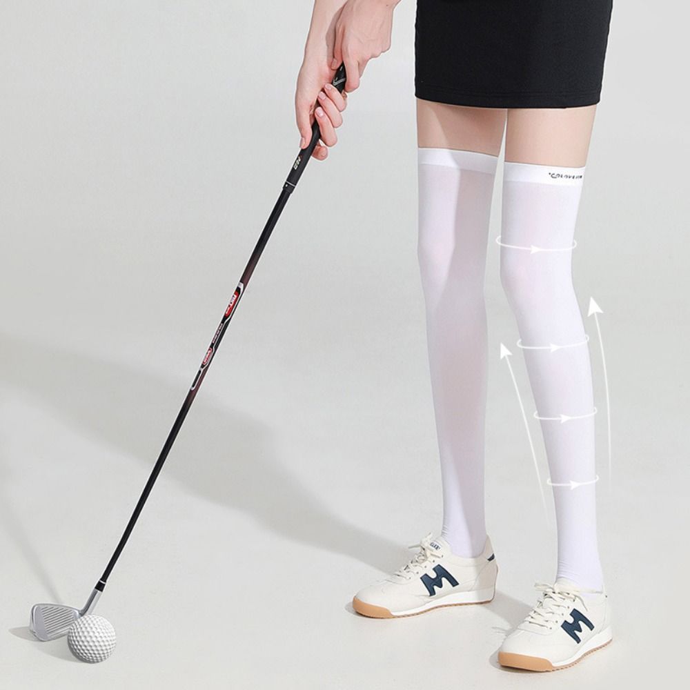 Ice Silk Sunscreen High Socks  - Ankle Support Badminton ulasan dan harga