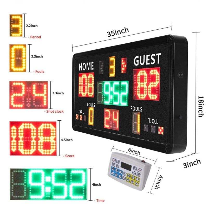 Portable Console Panel Control - Scoreboard Digital ulasan dan harga