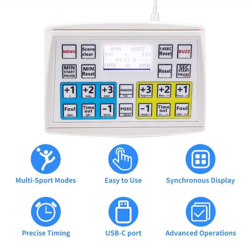 Portable Console Panel Control - Scoreboard Digital ulasan dan harga