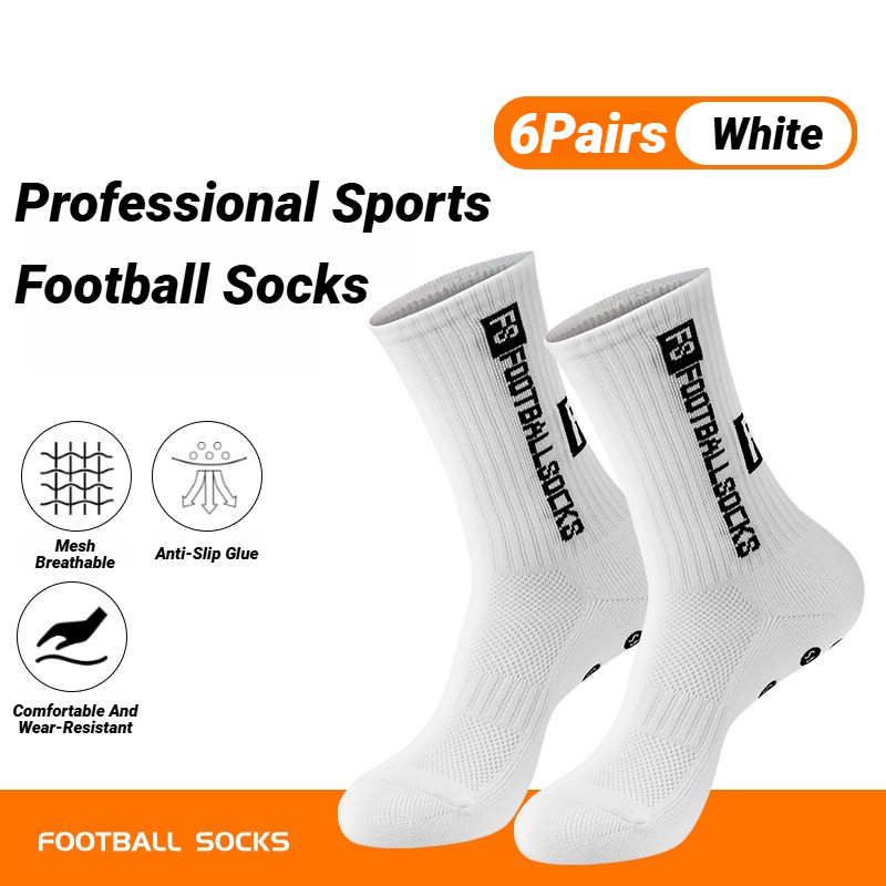 6Pairs Non Slip Grip Socks For - Ankle Support Badminton ulasan dan harga