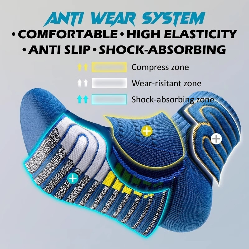 2 Pairs Professional Running M - Ankle Support Badminton ulasan dan harga