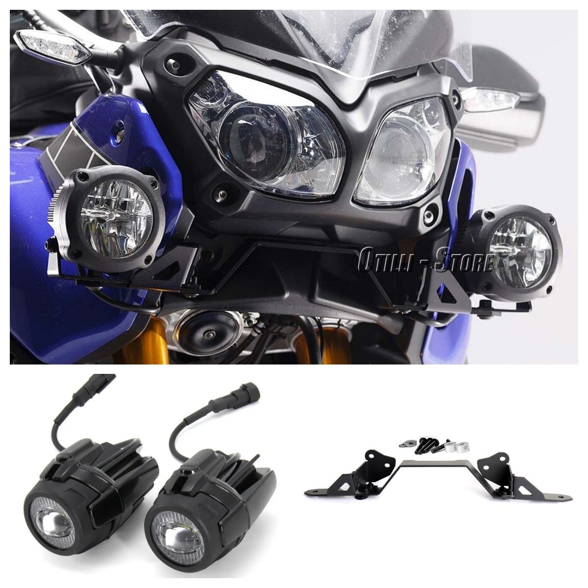 Motorcycle Headlight Fog Light - Badminton Flash ulasan dan harga