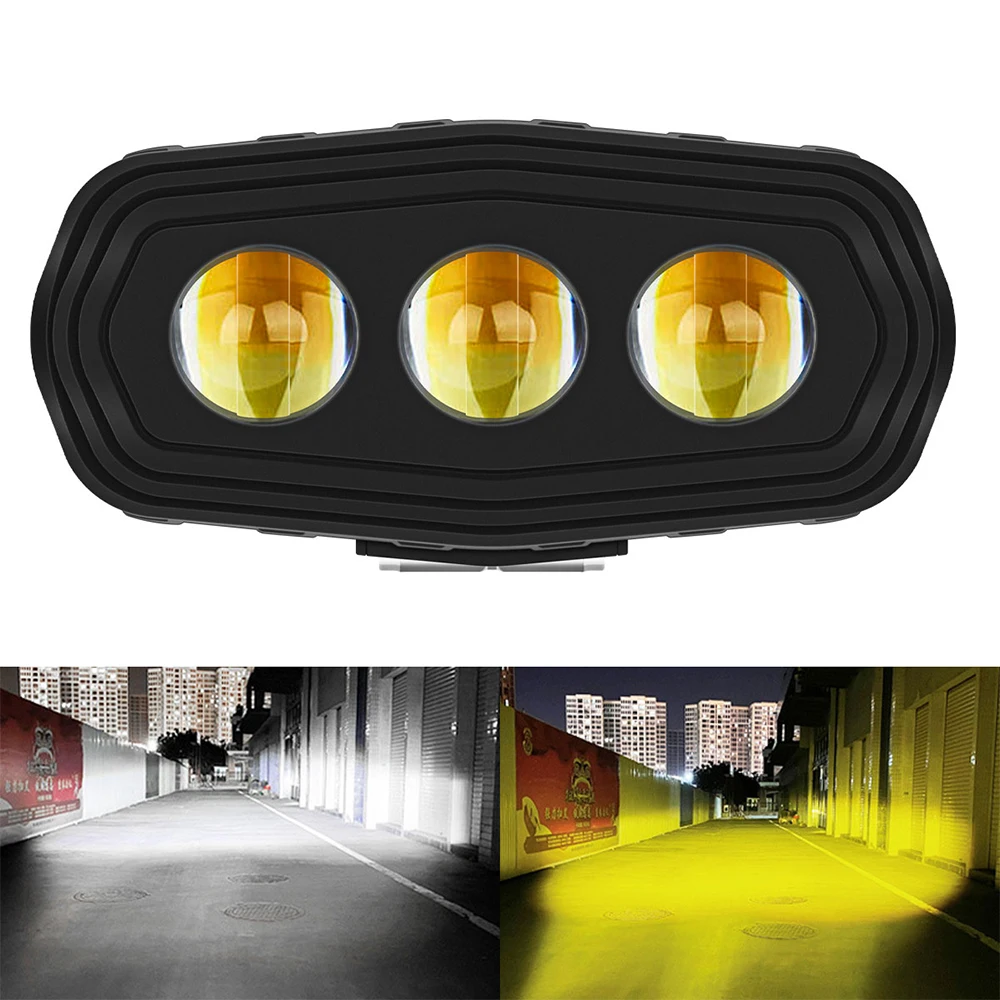 Lens 3LED Spotlight Motorcycle - Badminton Flash ulasan dan harga