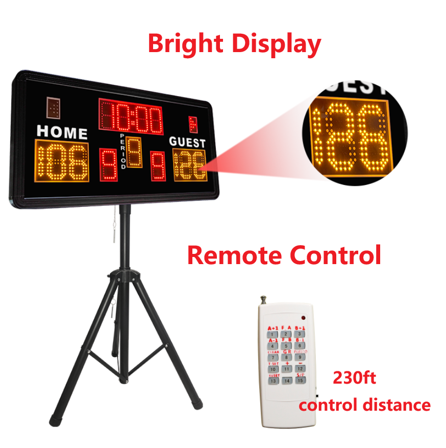 Portable 0.9meter LED Electron - Scoreboard Digital ulasan dan harga