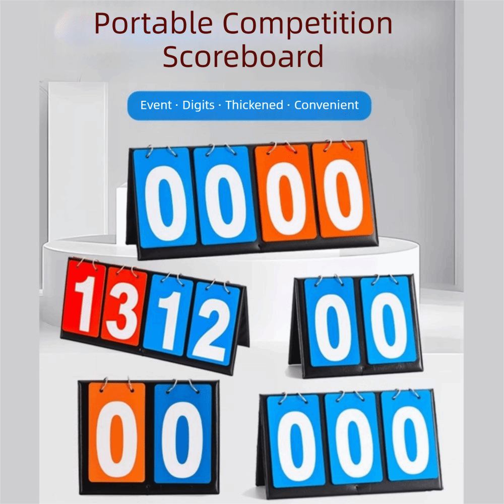 2/3/4/6 Digit Digital Flip Sco - Scoreboard Digital ulasan dan harga