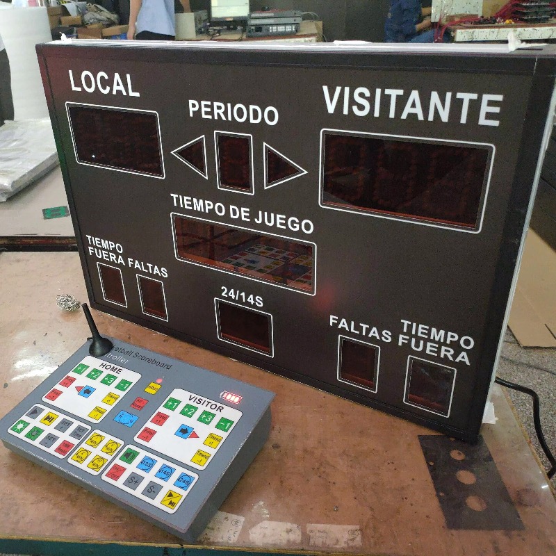 Portable Moving Scoreboard Cha - Scoreboard Digital ulasan dan harga