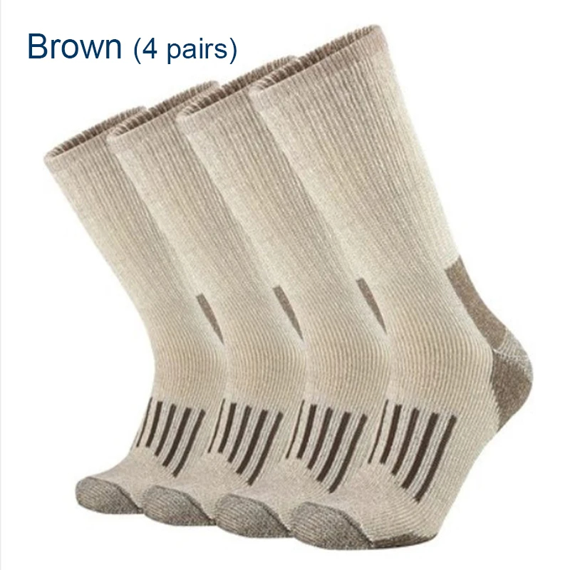 80% Wool Socks Thicken Warm Hi - Ankle Support Badminton ulasan dan harga